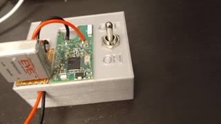 Opened neuron sensor in a custom stand